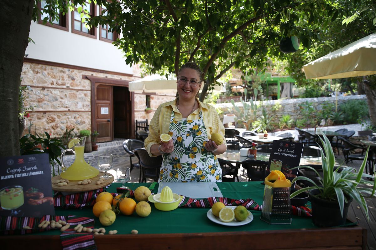 Alanya'nın fıstıklı limonatası: Geleneksel lezzet tescillendi