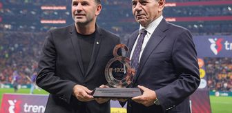 Galatasaray taraftarından Okan Buruk ve Dursun Özbek'e sert tepki