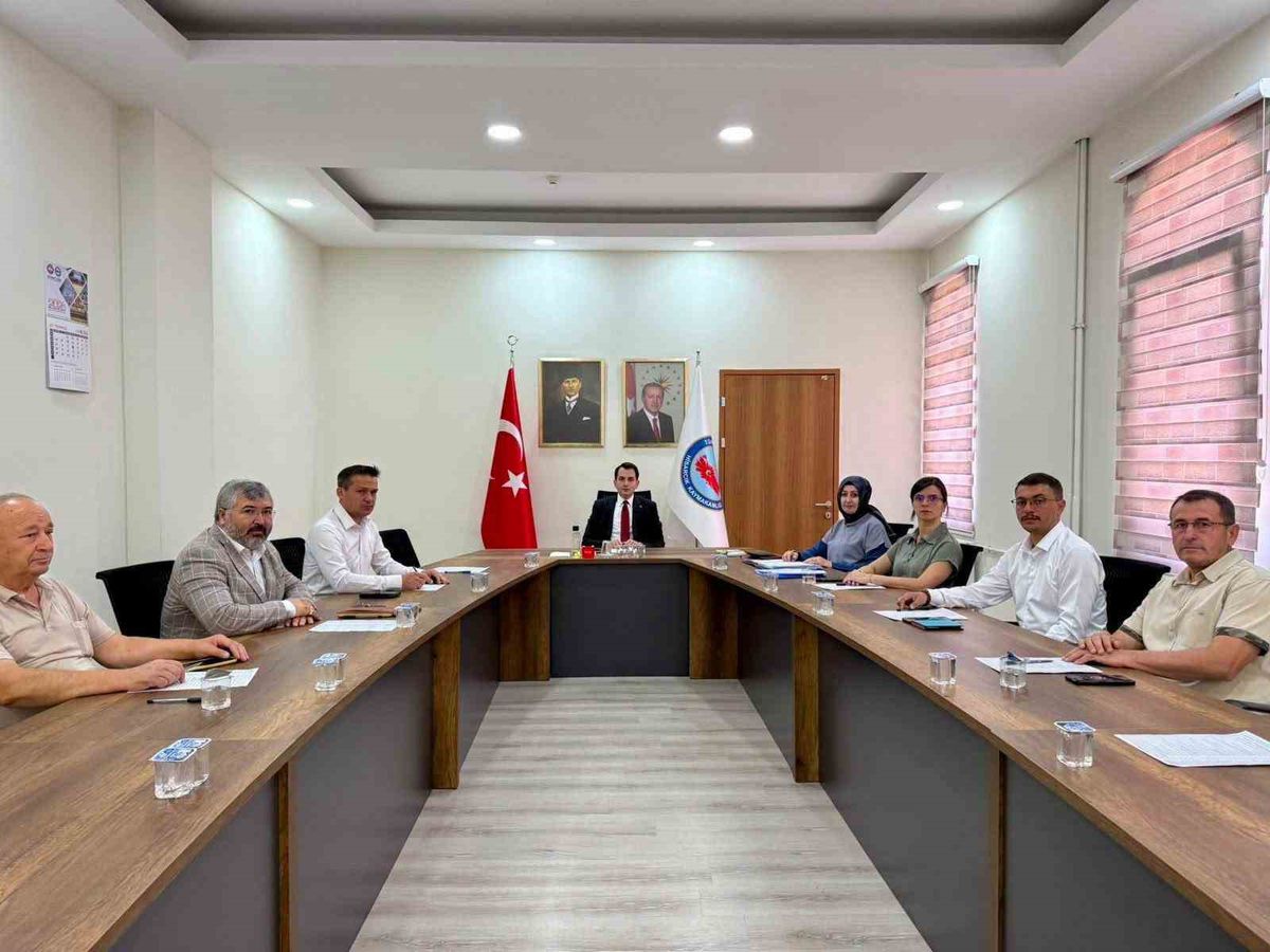 Hisarcık'ta SYDV Toplantısı: İhtiyaç Sahiplerine Adil ve Zamanında Yardım Vurgusu