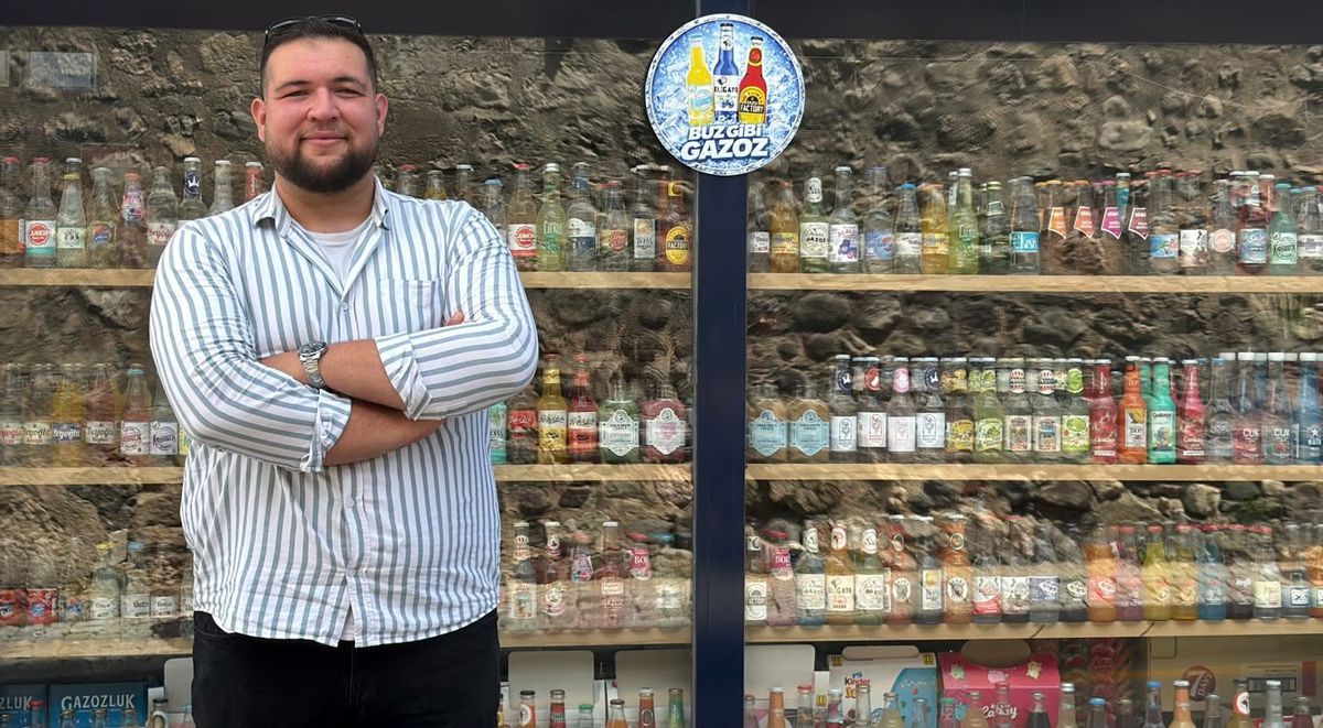 Gazoz tutkusu mesleğe dönüştü: 100 çeşit yerli gazoz