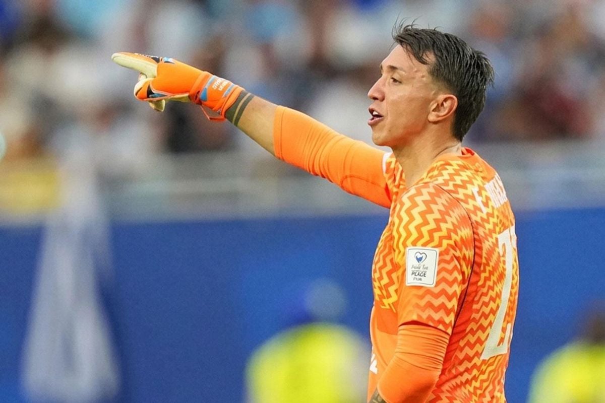 Fernando Muslera, Uruguay Milli Takımı formasıyla.
