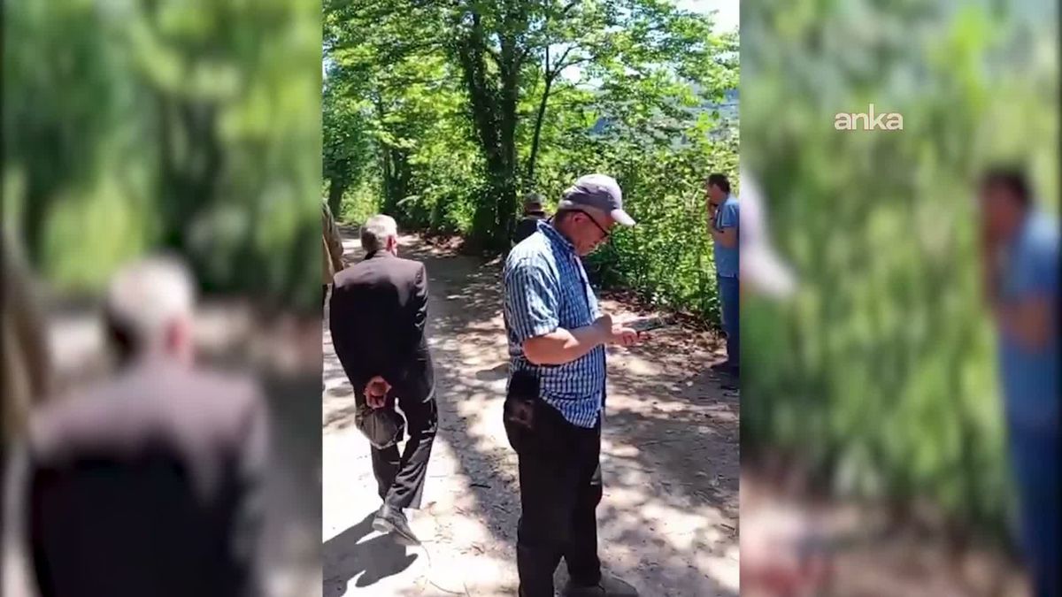 Ordu'da Yenisayaca halkı madene karşı nöbette: 'Gece gündüz buradayız'