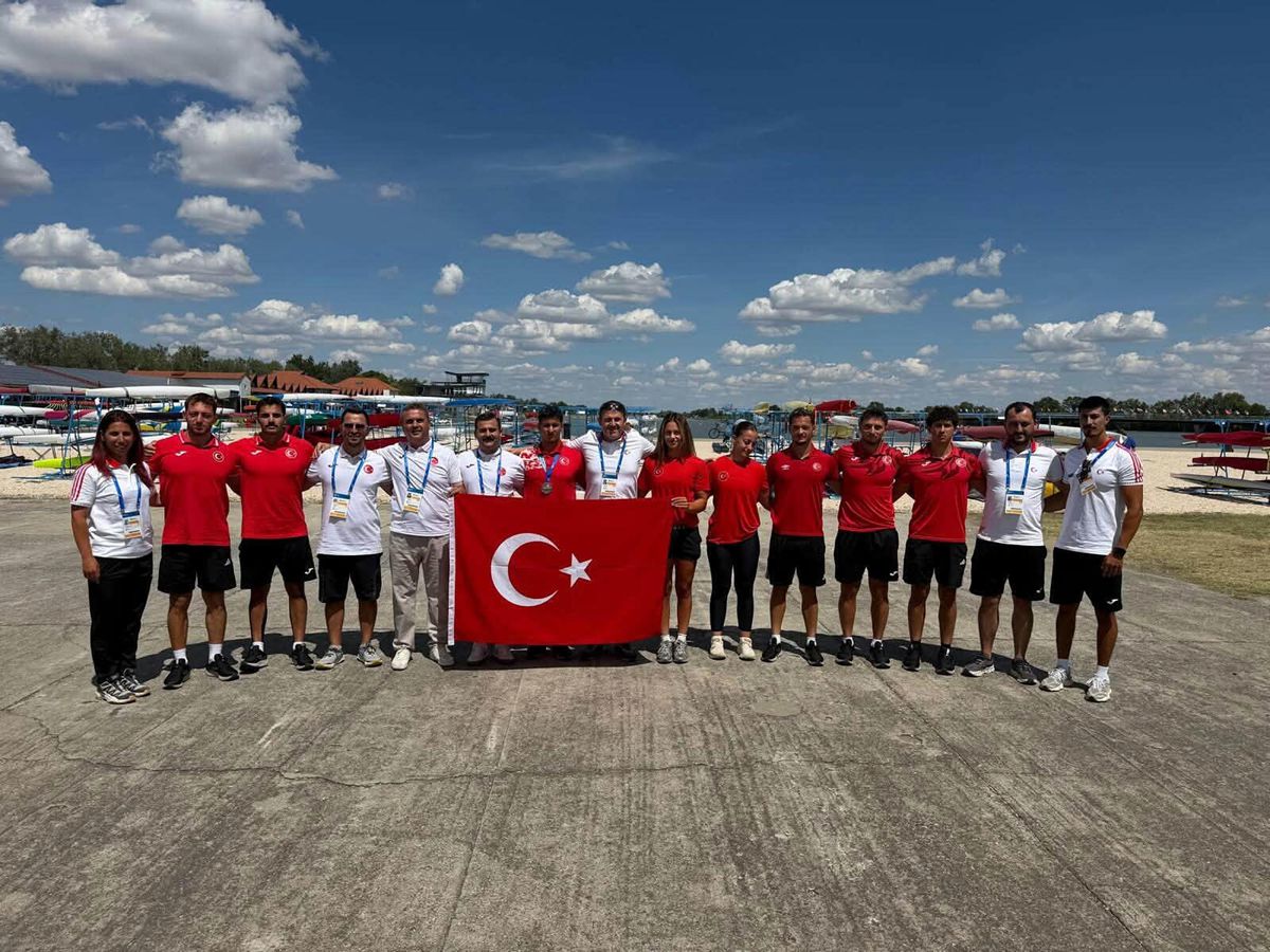 Milli kanocu Rahmi Kaan Karahan'dan Avrupa Şampiyonası'nda 3 bronz madalya