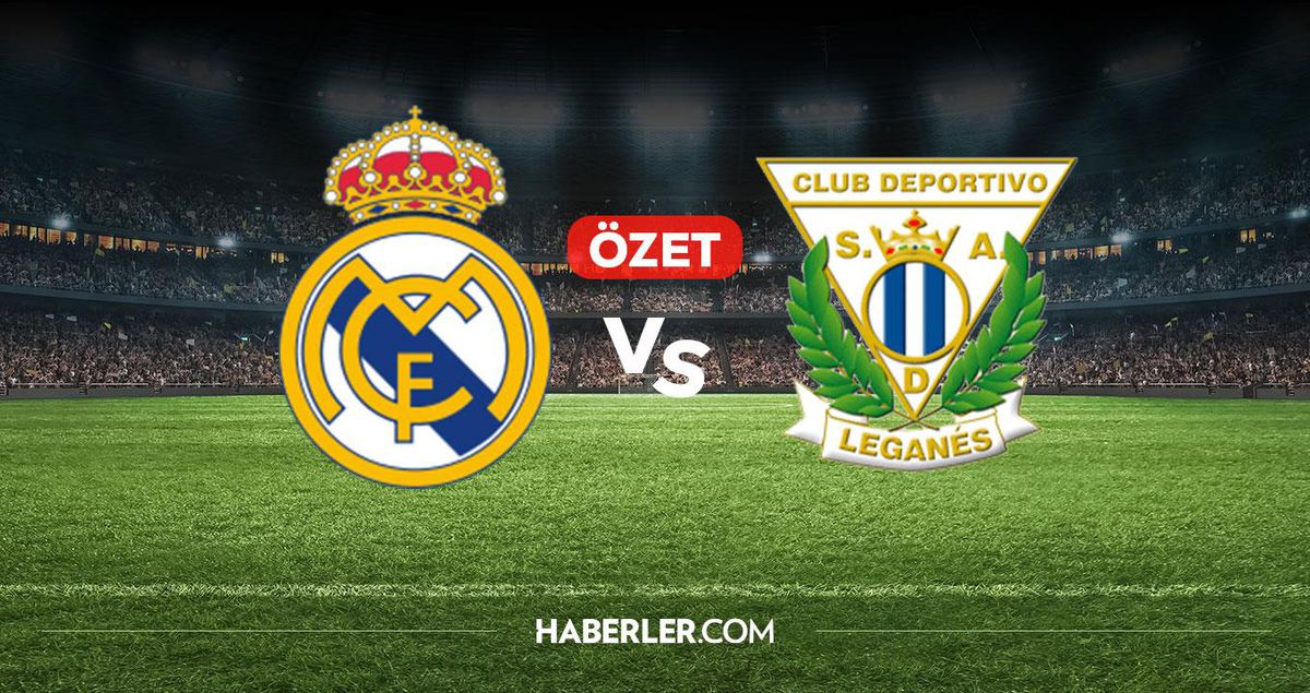 Real Madrid Leganes maç özeti ve golleri! (ÖZET) Real Madrid Leganes kaç kaç bitti, golleri kim attı?
