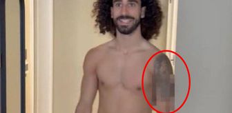 Sakın eşi görmesin! Cucurella'nın koluna dövmesini yaptırdığı isim bomba