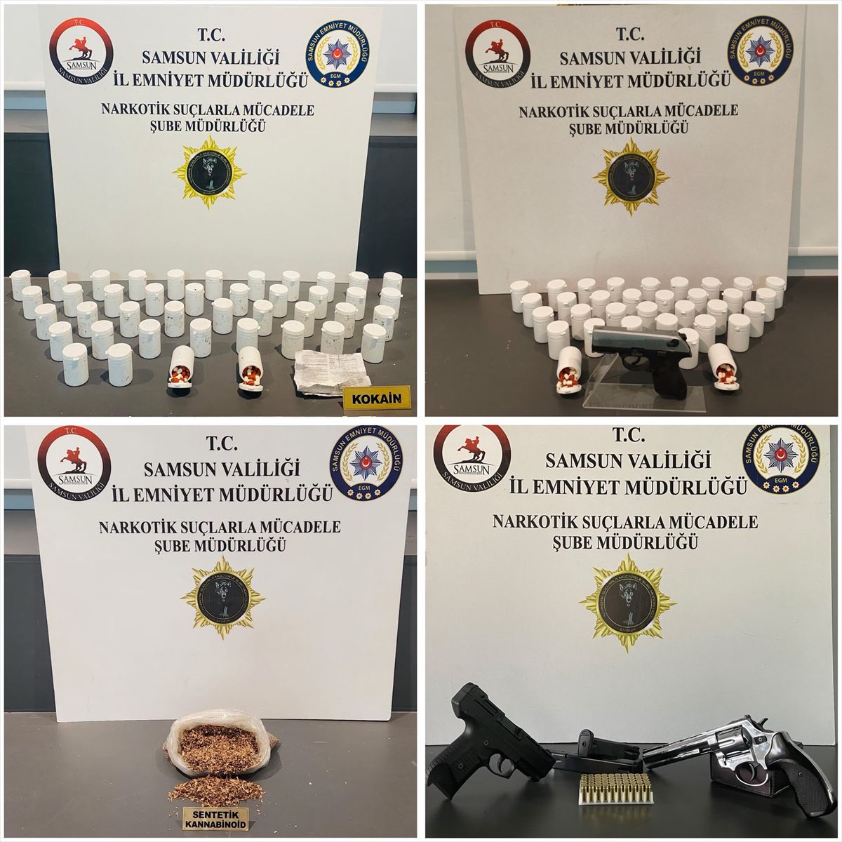 Samsun'da uyuşturucu operasyonu: 11 gözaltı
