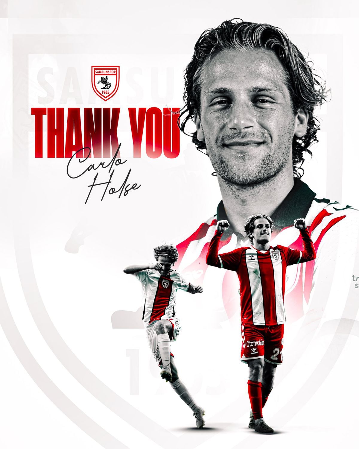 Samsunspor, Carlo Holse ile Yollarını Ayırdı
