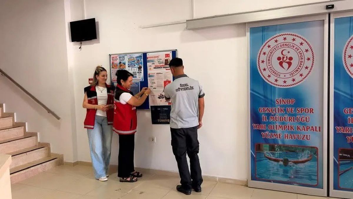 Sinop'ta 'Evlenecek Gençlerin Desteklenmesi Projesi' Broşürlerle Tanıtılıyor