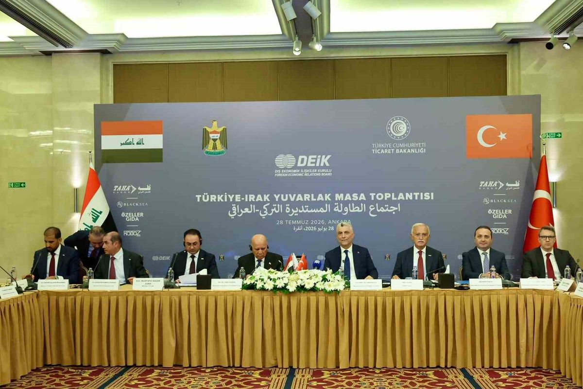 Türkiye-Irak Yuvarlak Masa Toplantısı'nda Yatırım ve İş Birliği Vurgusu