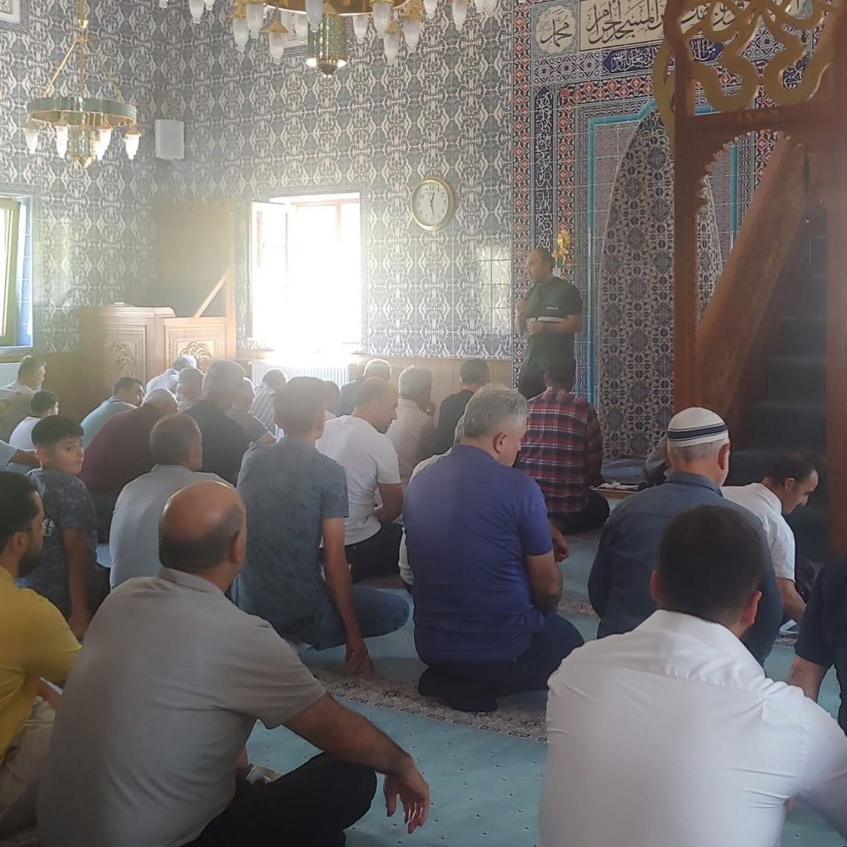 Bayburt Yeşilay Şubesi'nden Esentepe Camii'nde Bağımlılıkla Mücadele Bilgilendirmesi