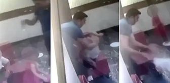 8 yaşındaki çocuğu ölüme itti! Kahreden anlar kamerada