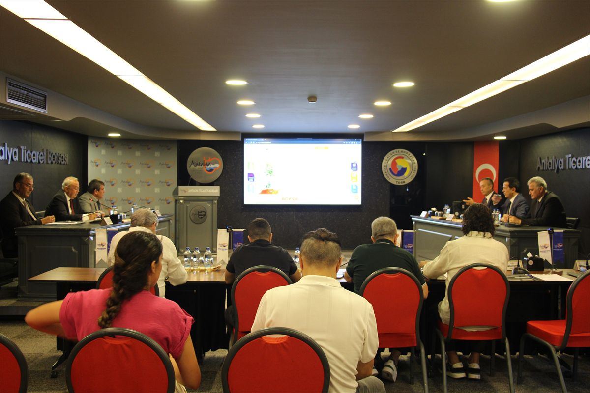 Antalya'da yeni kurulan şirket sayısı yüzde 6,5 arttı