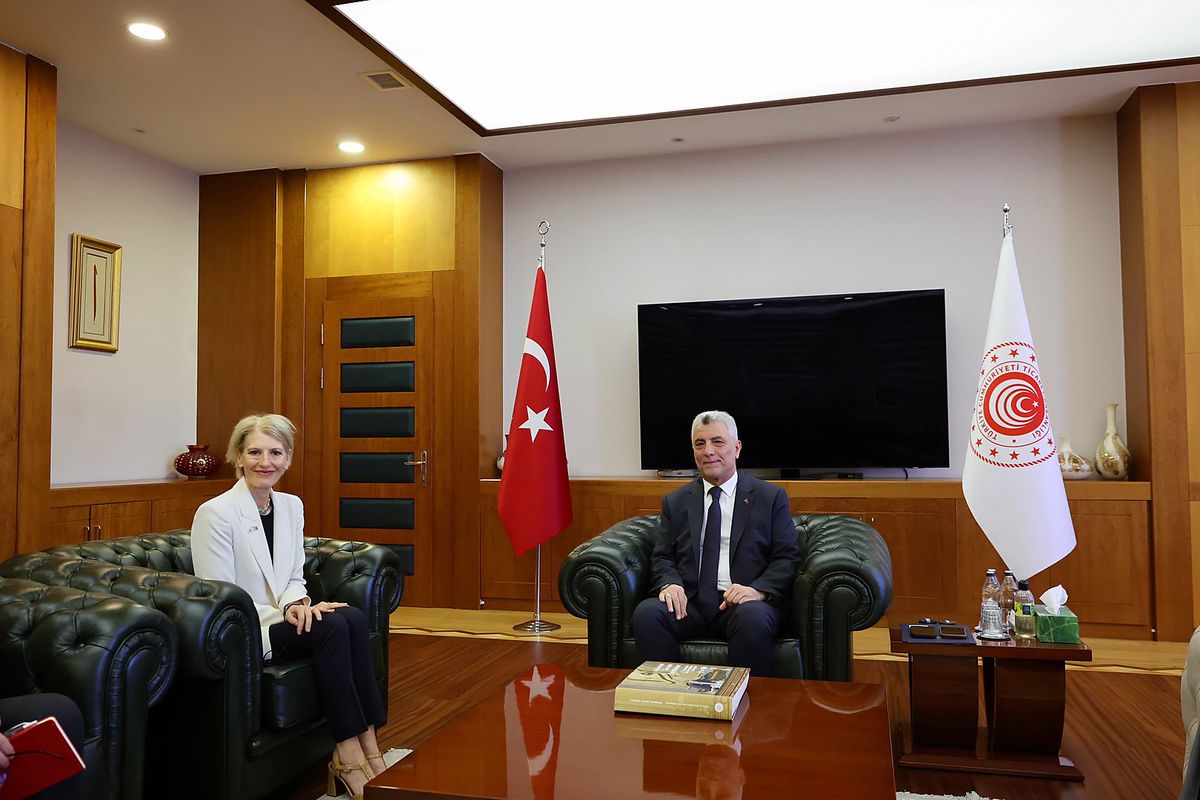 Bakan Bolat, Birleşik Krallık Büyükelçisi Morris'i kabul etti