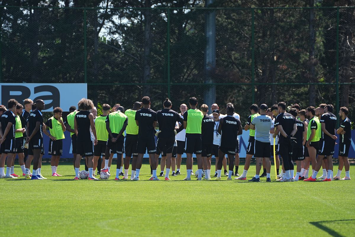 Beşiktaş'ta Midtjylland maçı hazırlıkları