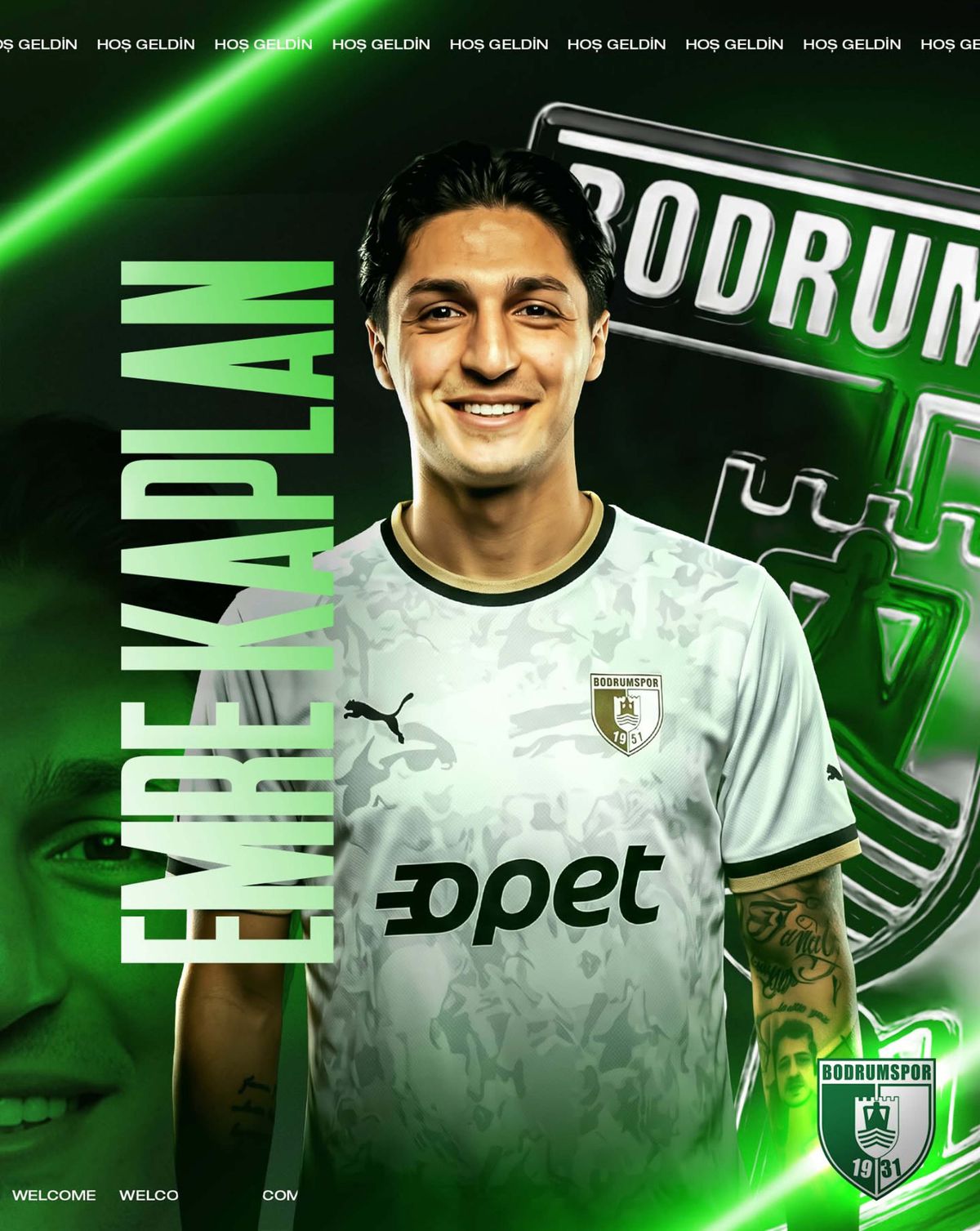 Bodrum FK, Emre Kaplan'la imzaladı