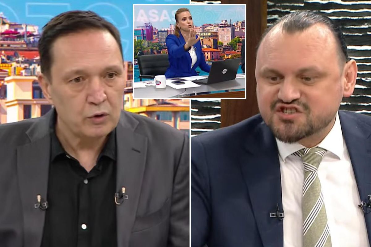 Canlı yayında stüdyoyu terk etti! Hakaretler havada uçuştu
