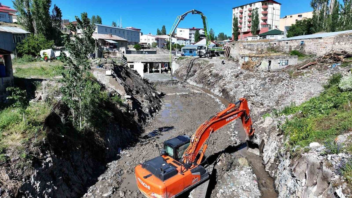 DSİ’den Ağrı taşkınlarına karşı alt yapı hamlesi