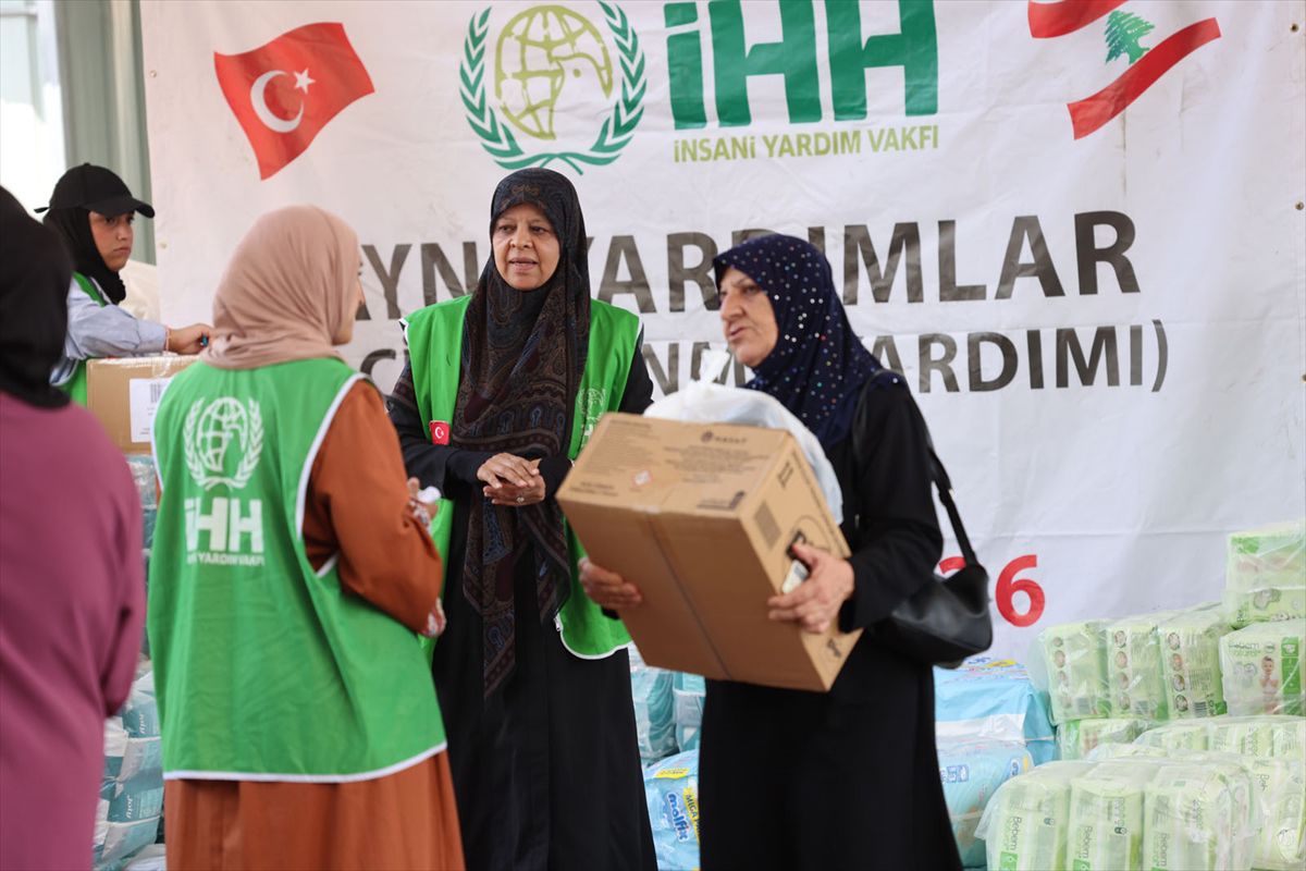 İHH, Lübnan'da yardım çalışmalarına devam ediyor