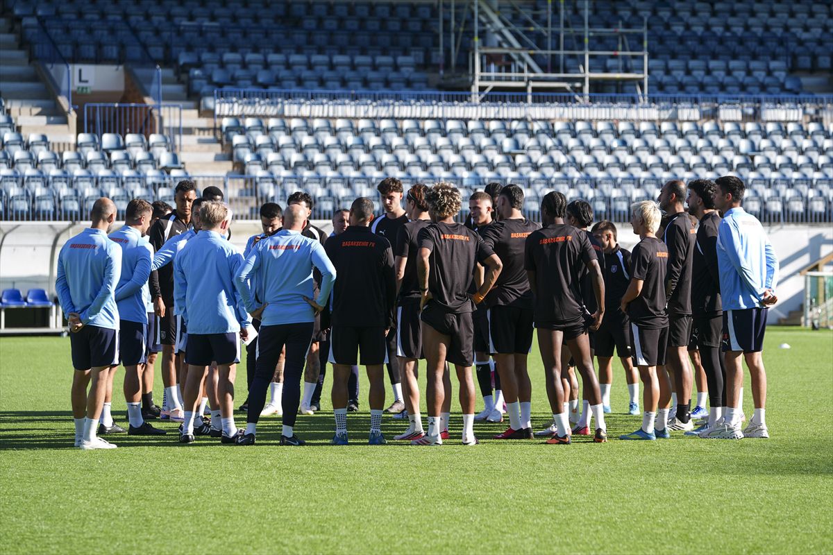 İstanbul Başakşehir, Inter Turku maçının hazırlıklarını tamamladı