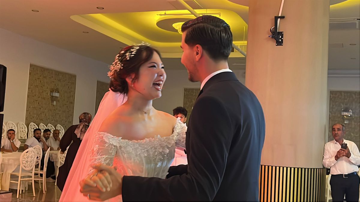 Japon gelin, Bolu'da Türk gelenekleriyle dünya evine girdi