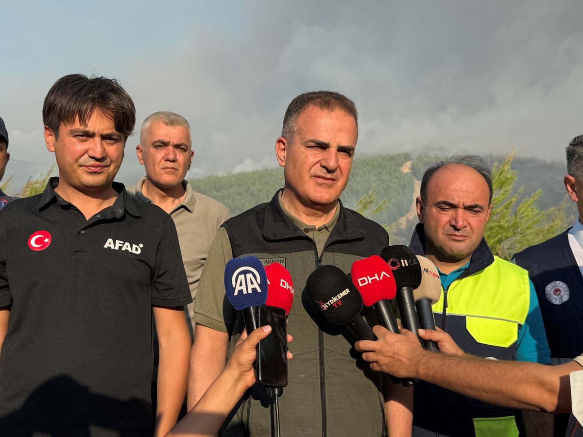 Muğla’da orman yangını