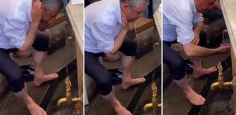 Özgür Özel'in abdest görüntüsü büyük tartışma yarattı