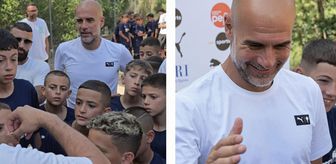 Pep Guardiola'dan Filistinli çocuklara anlamlı destek