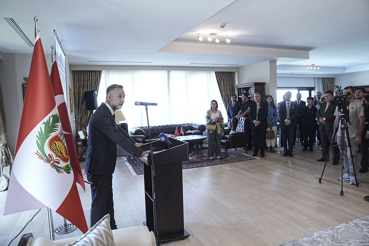 Peru Milli Günü dolayısıyla Ankara'da resepsiyon düzenlendi