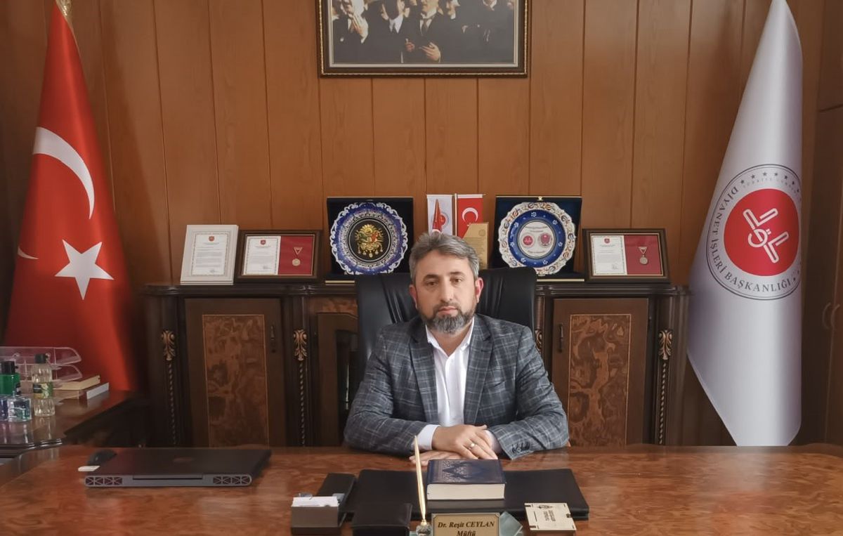 Tavşanlı İlçe Müftüsü Dr. Reşit Ceylan görevine başladı