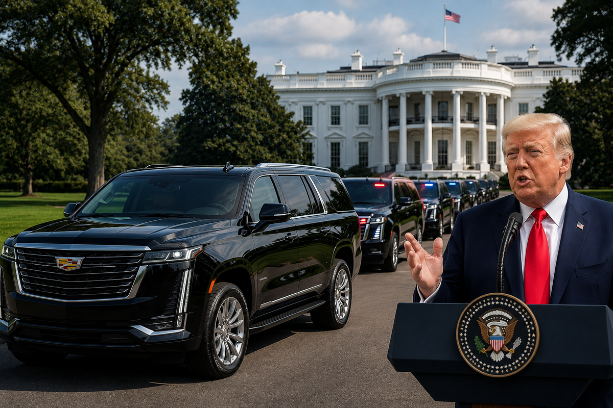 Trump'tan Beyaz Saray filosuna dev sipariş: Lüksün de lüksü 250 Cadillac Escalade yolda