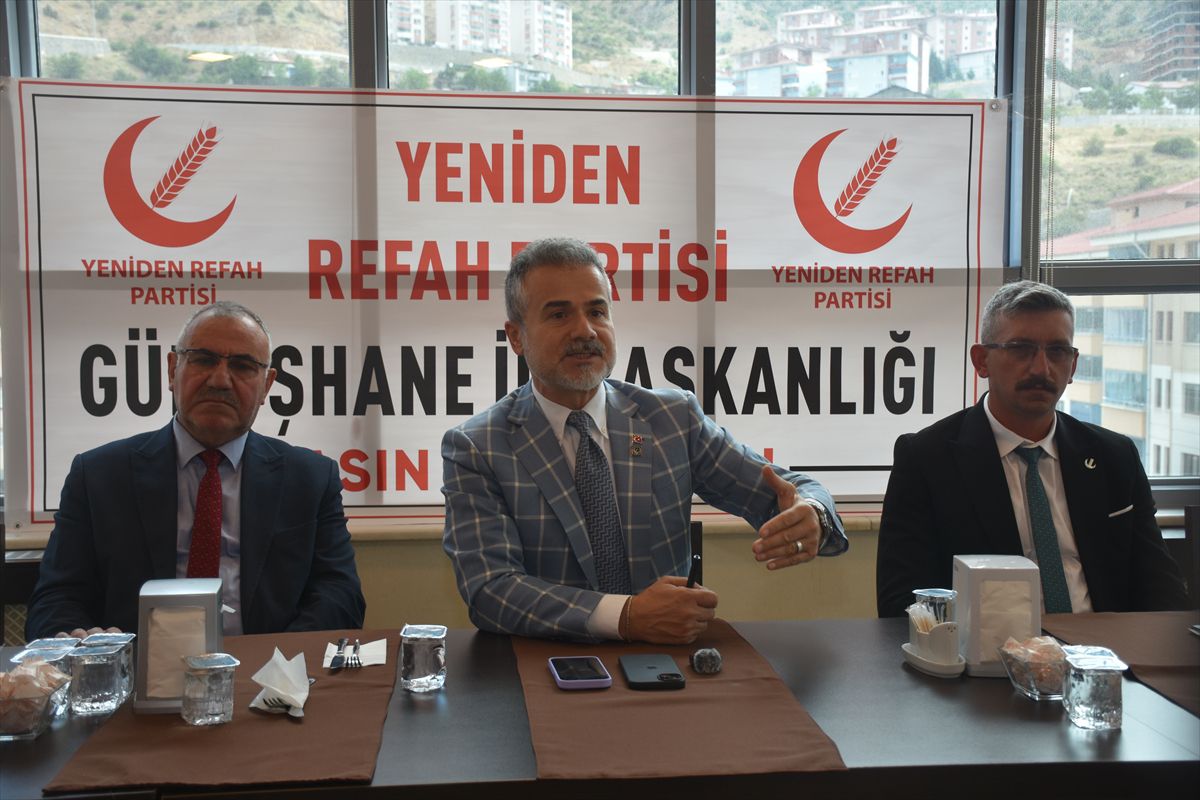 Yeniden Refah Partisi Genel Başkan Yardımcısı Kılıç, Gümüşhane'de ziyaretlerde bulundu