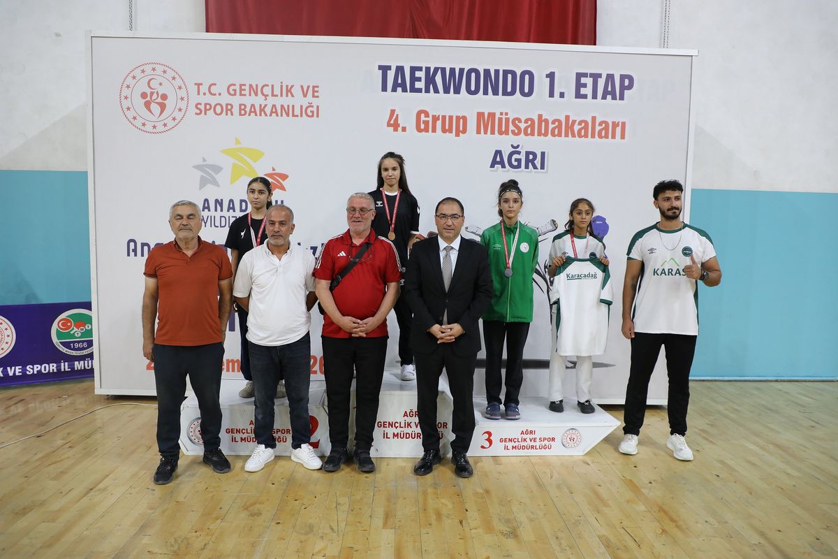 Ağrı’da taekwondo rüzgarı esti: ANALİG Grup müsabakaları tamamlandı
