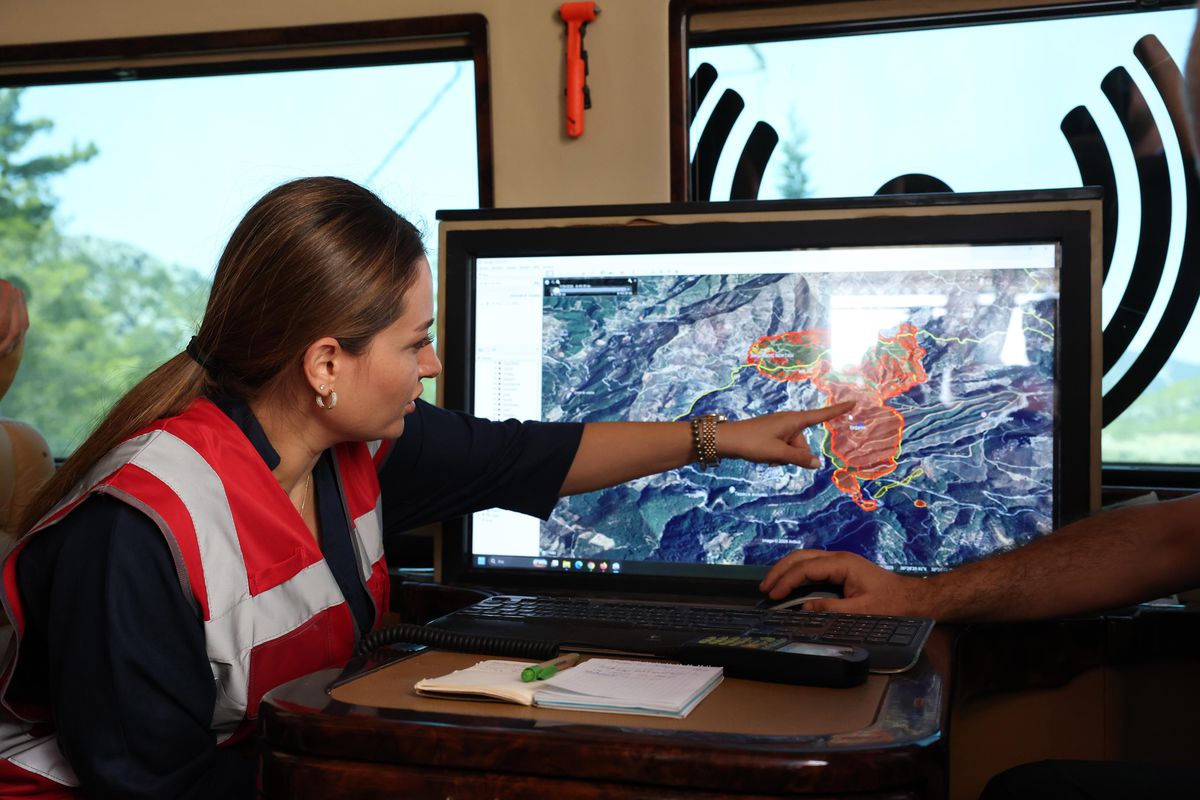 Alanya'daki orman yangını 2'nci gününde