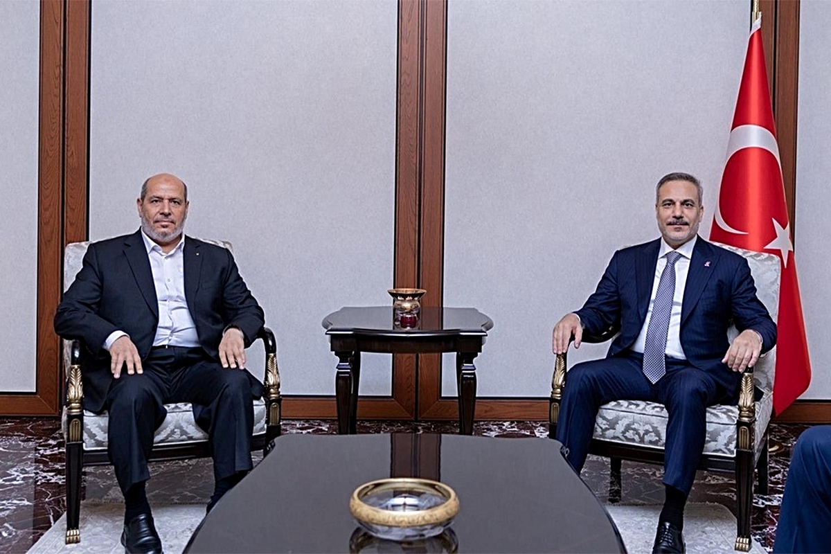 Ankara'da kritik Filistin zirvesi: Hakan Fidan Hamas heyetini kabul etti
