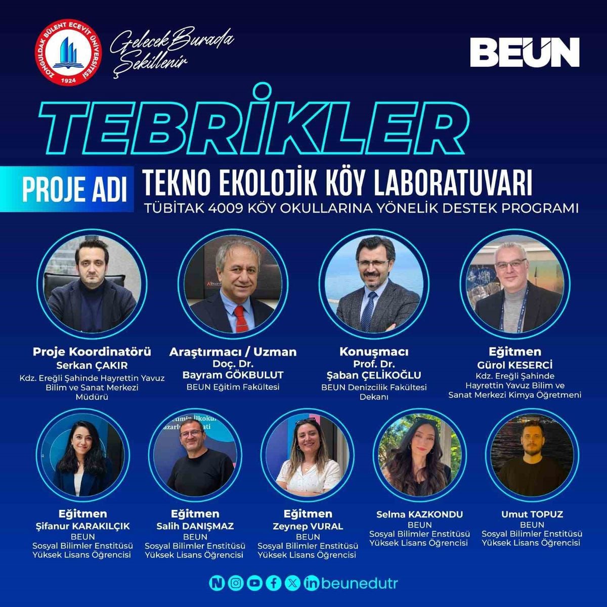 BEUN’un projesine TÜBİTAK’tan destek