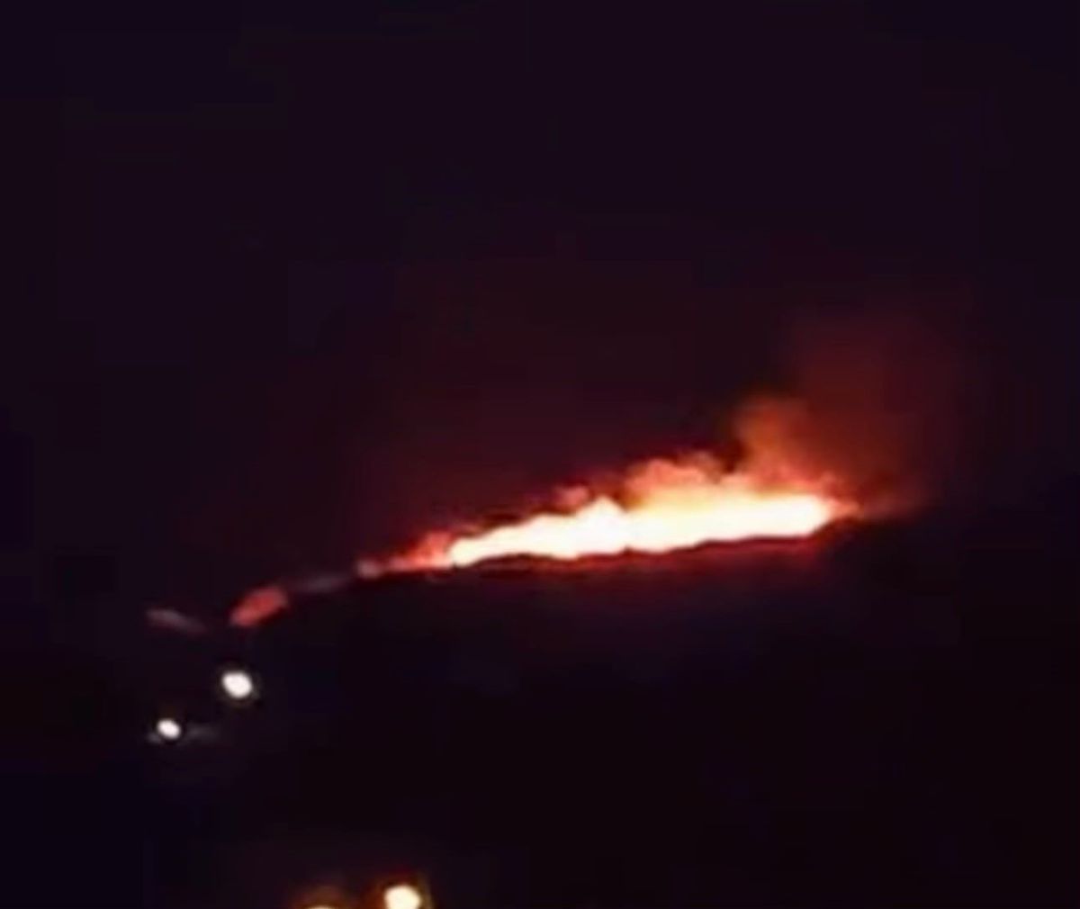 Çankırı’da tarla yangını