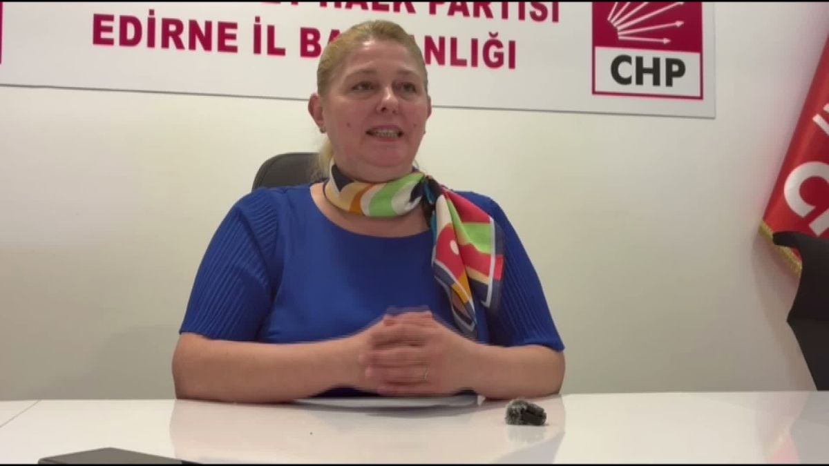 CHP Edirne İl Başkanı Becan: 'Bu sancılı süreçte yalnız bırakmak istemeyen bir sürü yürekli üyemiz var'
