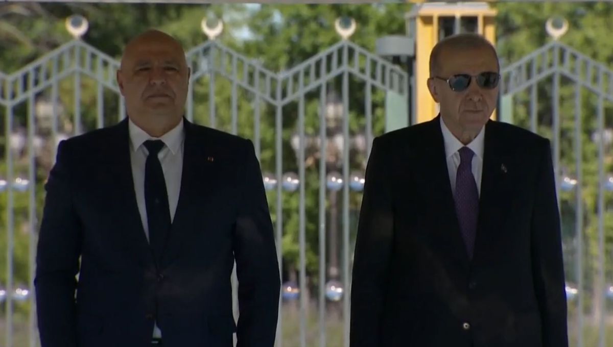 Cumhurbaşkanı Erdoğan, Lübnan Cumhurbaşkanı Avn'ı resmi törenle karşıladı
