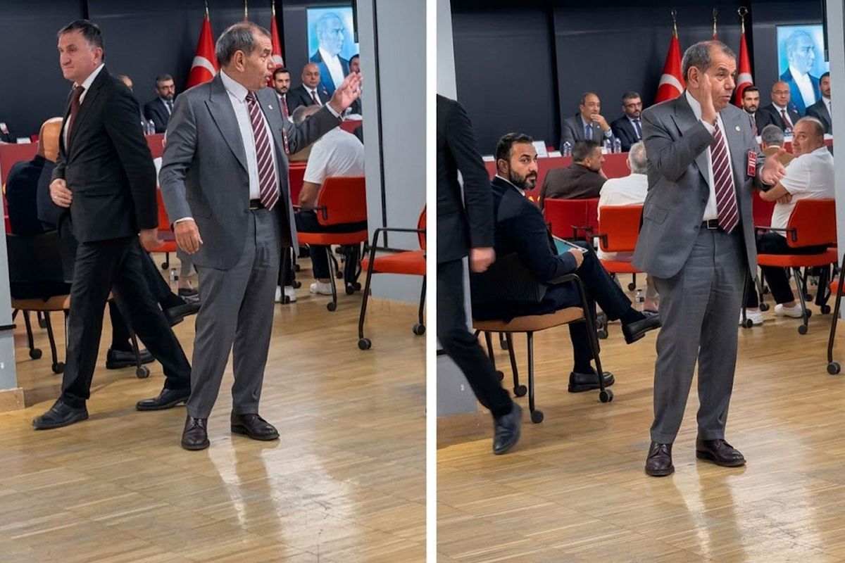 Dursun Özbek'ten üyelere sert tepki