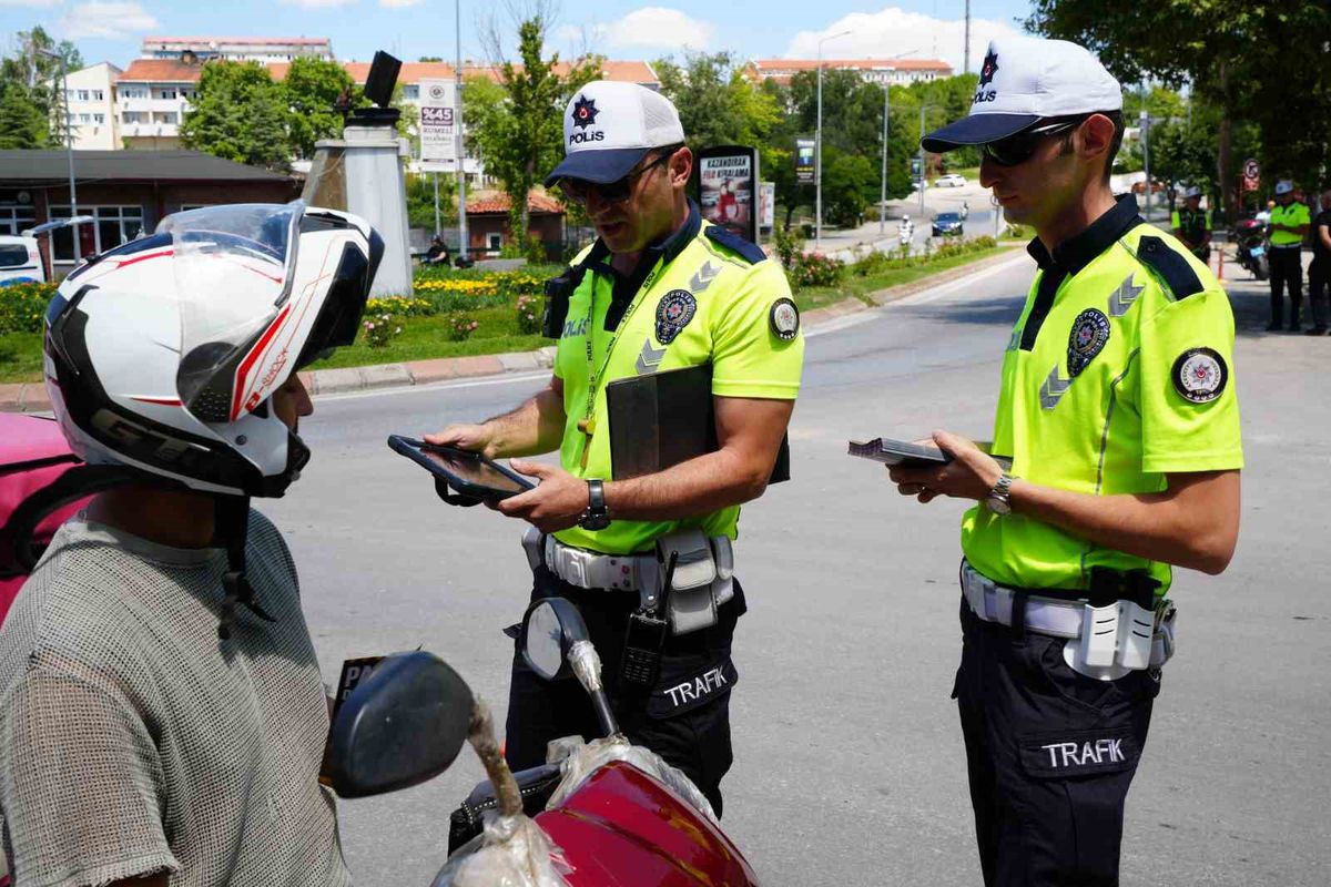 Edirne Emniyeti’nden motosiklet kazalarına karşı eğitim hamlesi