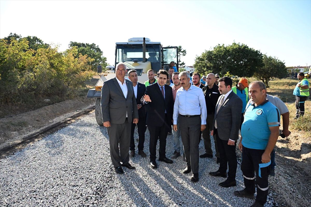 Enez sahil güzergahında kesintisiz asfalt ulaşımı sağlanacak