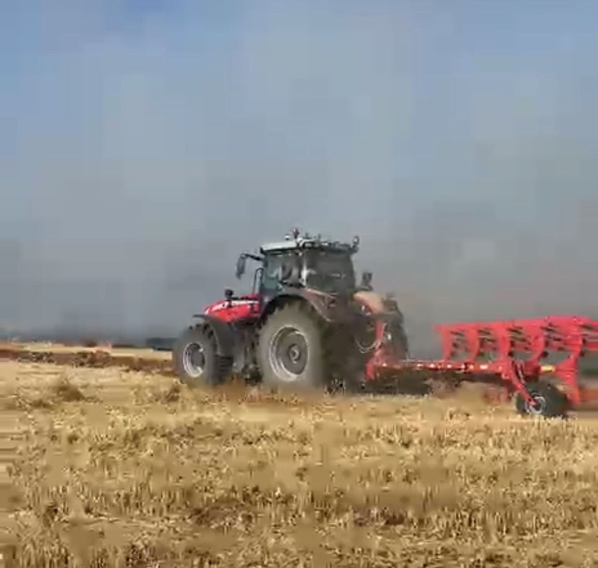 Eskişehir’de tarım arazisinde yangın paniği
