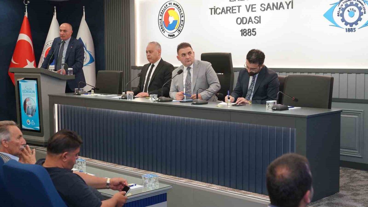 ETSO Meclisi yoğun gündemle toplandı