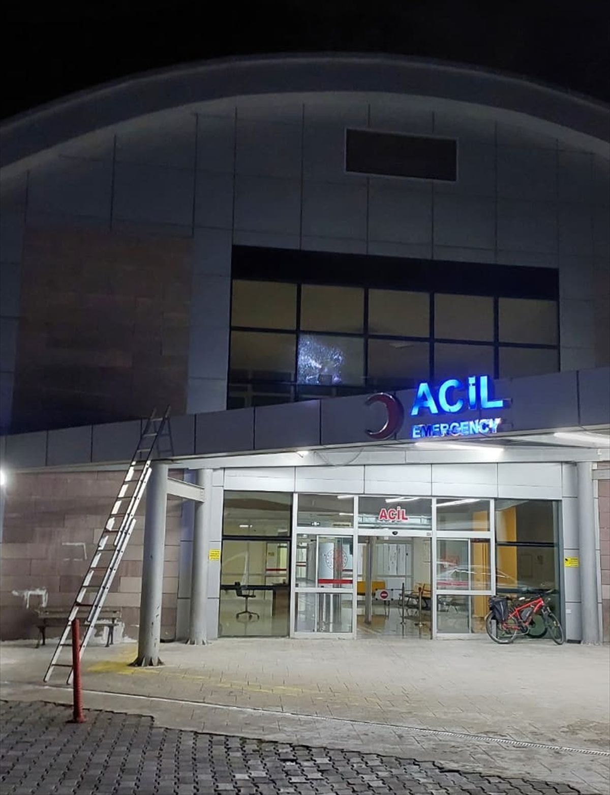 GÜNCELLEME - Samsun Ruh Sağlığı ve Hastalıkları Hastanesi'nin camına mermi isabet etti