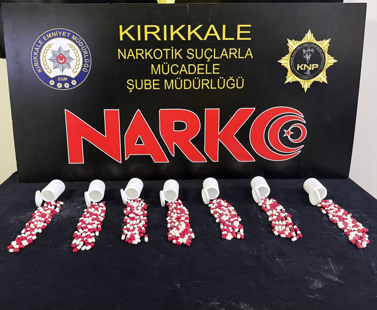 Kırıkkale'de uyuşturucu operasyonunda yakalanan şüpheli tutuklandı