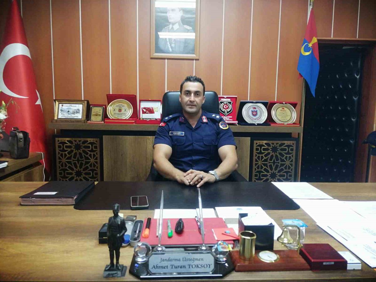Niksar’a yeni ilçe jandarma komutanı göreve başladı