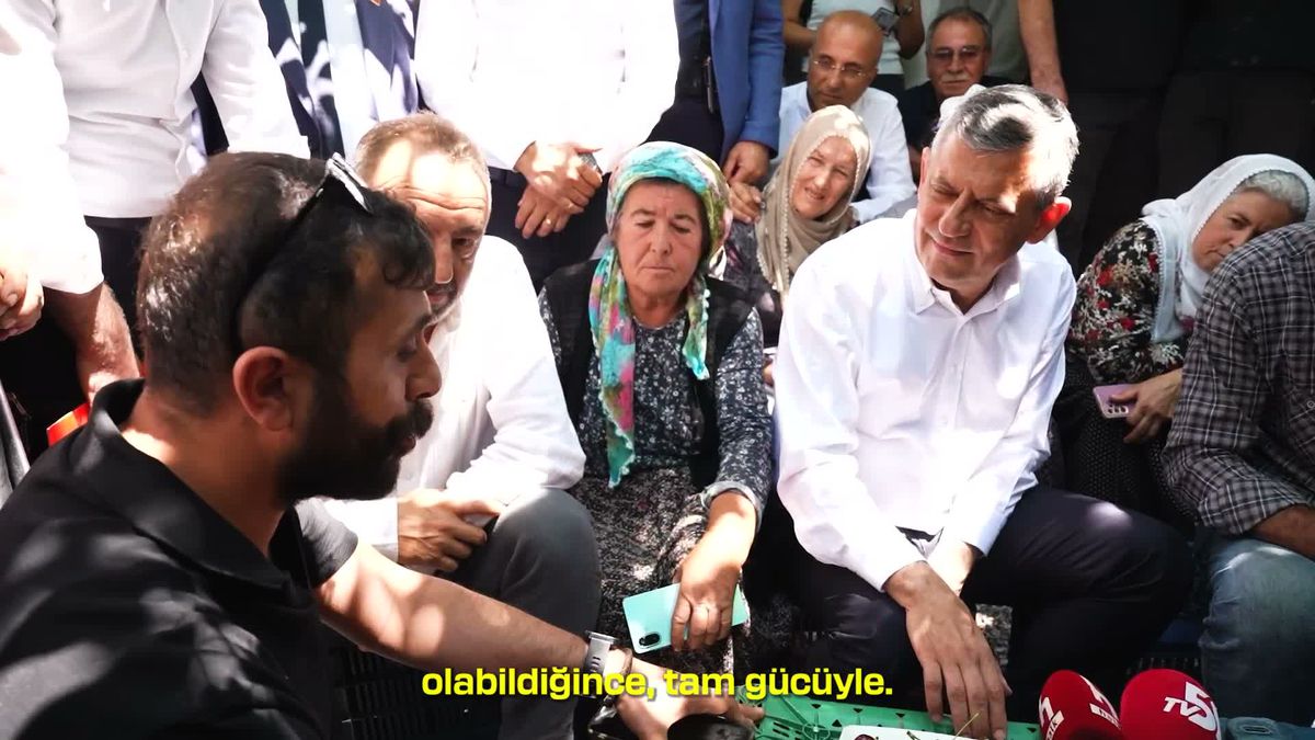 Özgür Özel: 'Milletten başka gücümüz de güvencemiz de yoktur'