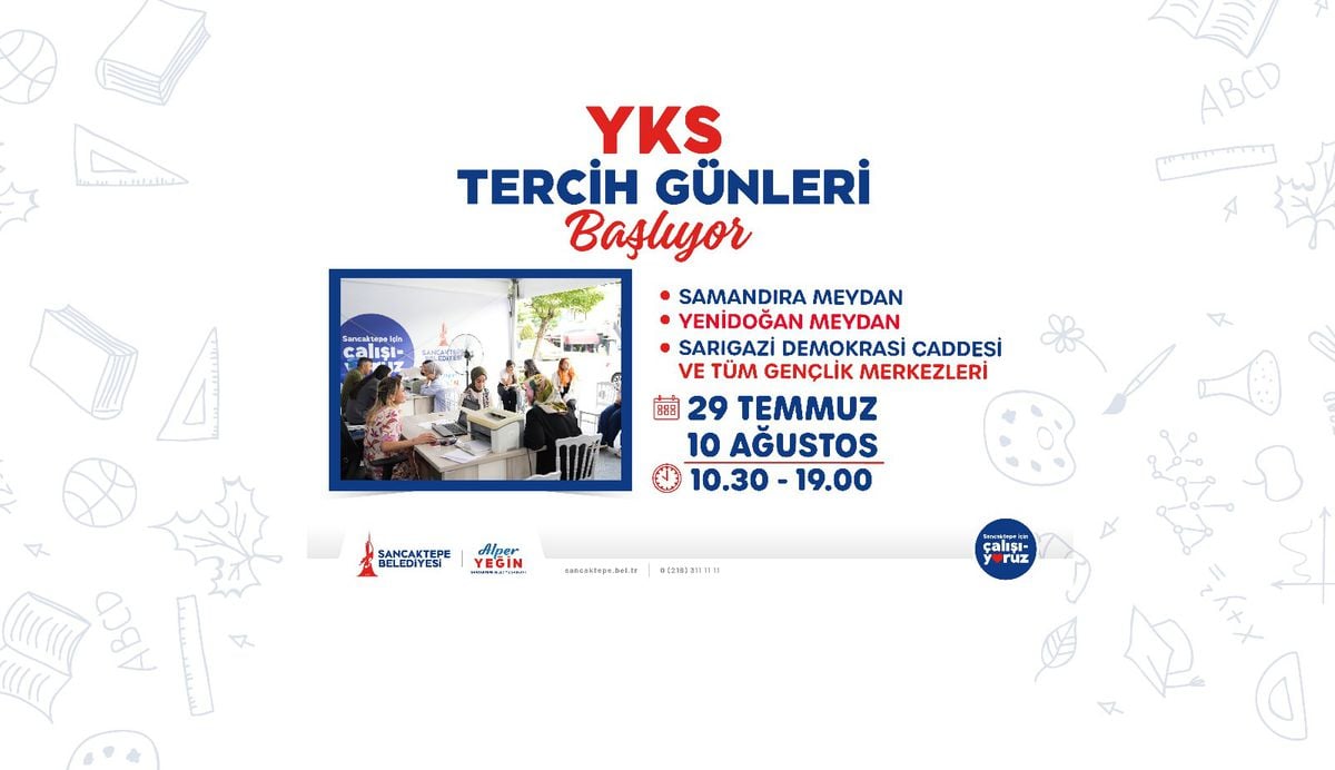 Sancaktepe'de üniversite adaylarına ücretsiz tercih danışmanlığı