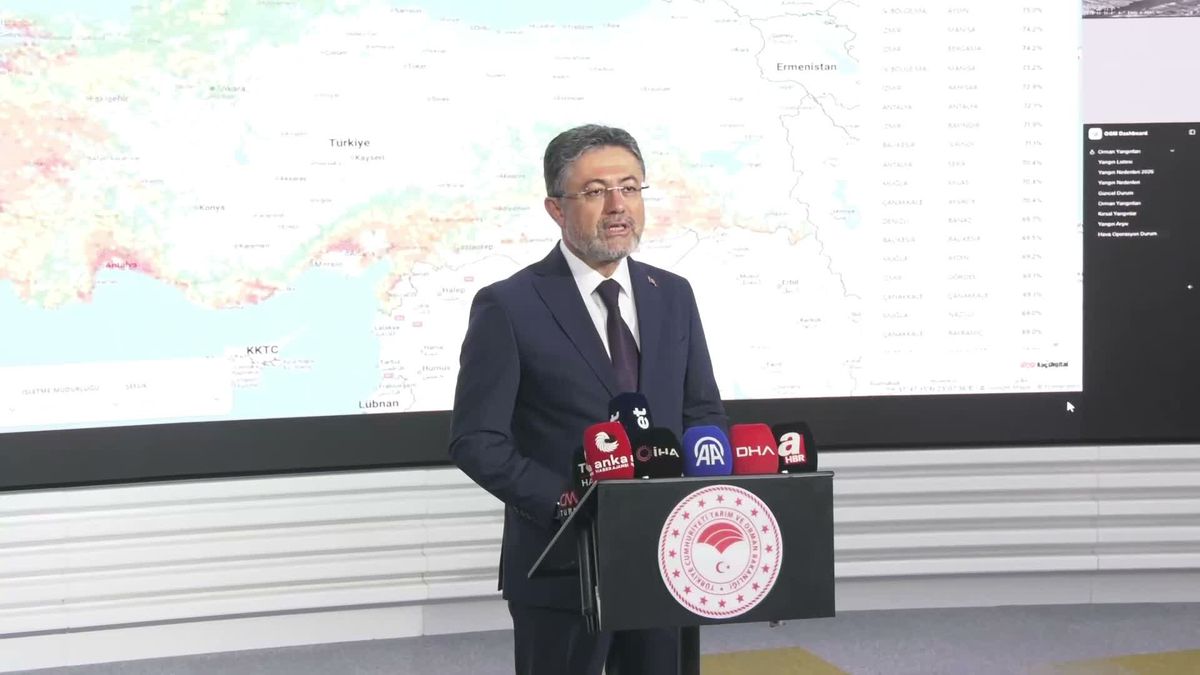 Tarım ve Orman Bakanı Yumaklı: 'Son 24 saatte 110 yangın kontrol altına alındı'