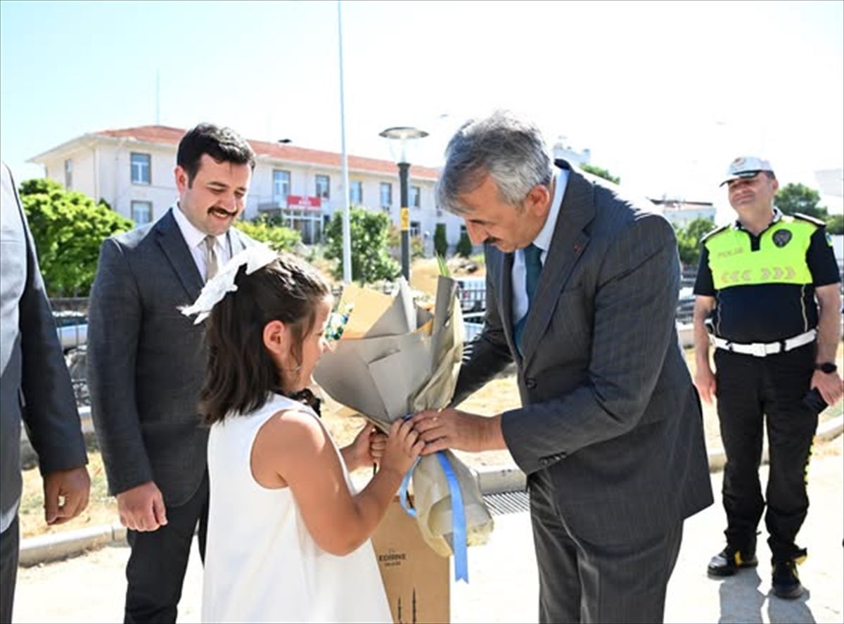 Vali Sezer’den Enez Kaymakamı Fırat’a ziyaret